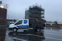Flat roofs using high performance green mineral felt, Newton Aycliffe Multi-storey car park Flat roofs using high performance green mineral felt, Newton Aycliffe Multi-storey car park